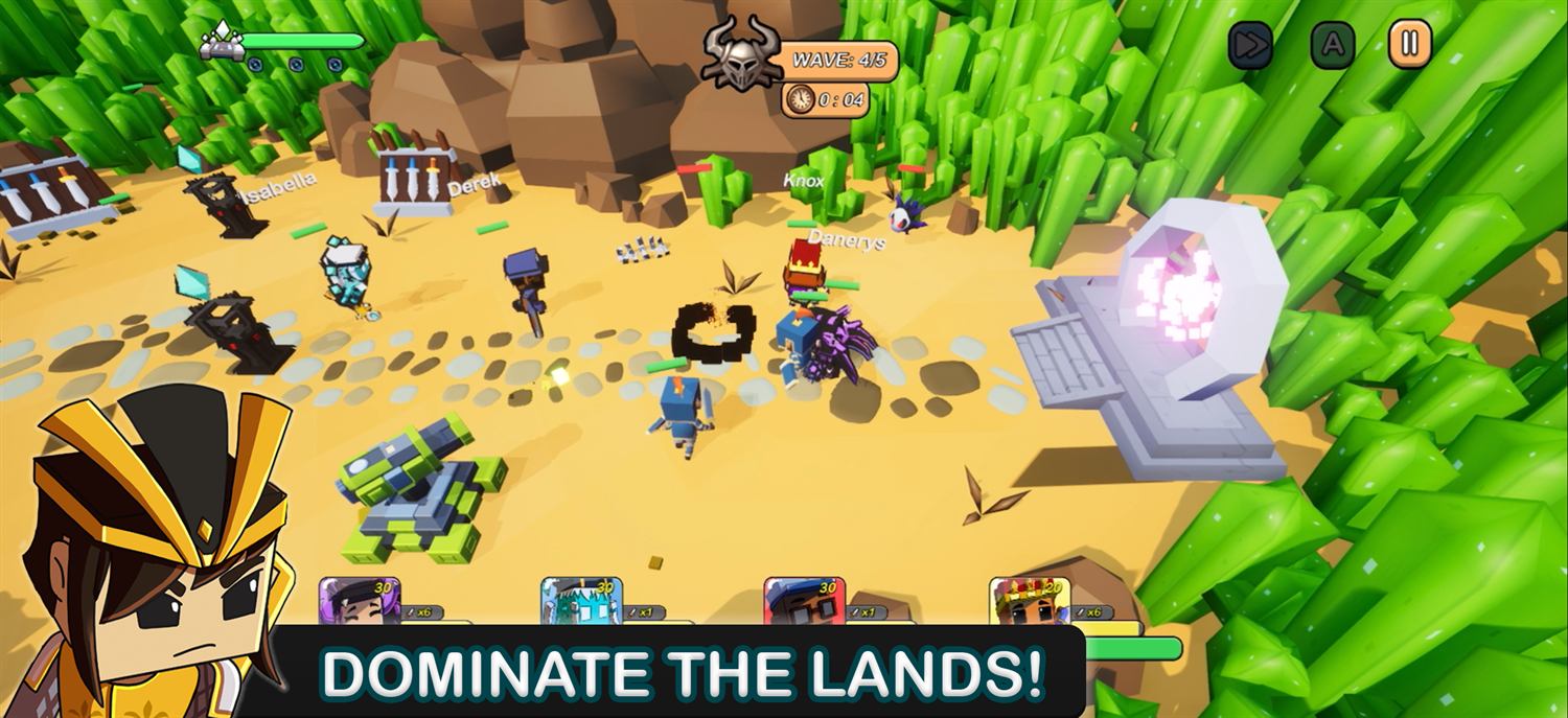 Blox TD battle across a new land